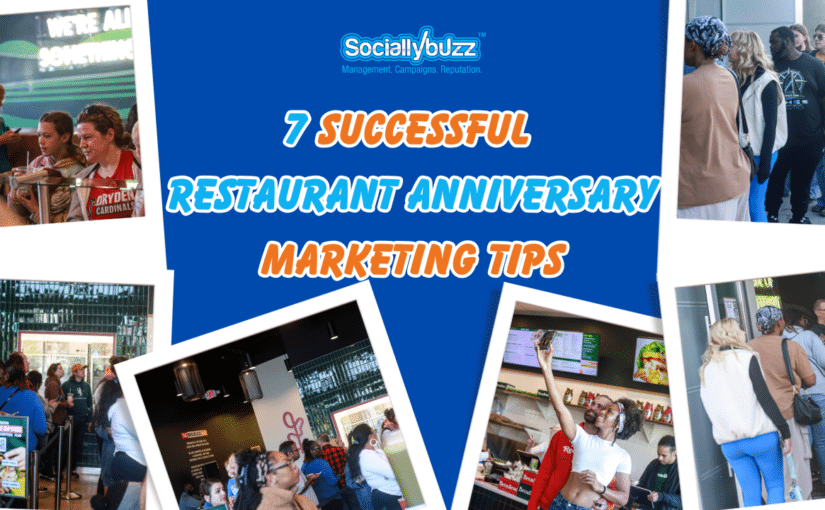 7 Successful Restaurant Anniversary Marketing Tips